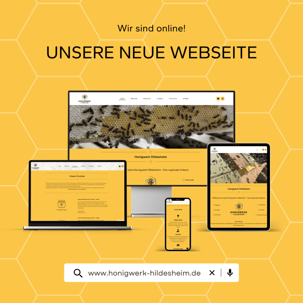 Honigwerk Hildesheim - Beitrag unsere neue Webseite